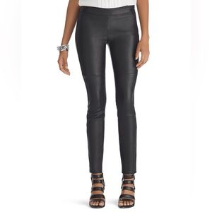NWT Leather WHBM Limited Edition Skinny Pants sz 6